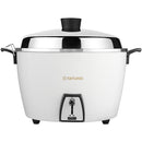 オールステンレス製 大同電鍋 ホワイト 白 10人前 Lサイズ｜TAC-10L-MCW｜蘋果白電鍋