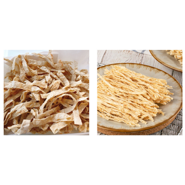 〈2種類食べ比べセット〉北海 おつまみタラシート オリジナル味（細+太）｜北海鱈魚香絲 原味（細+寬條）