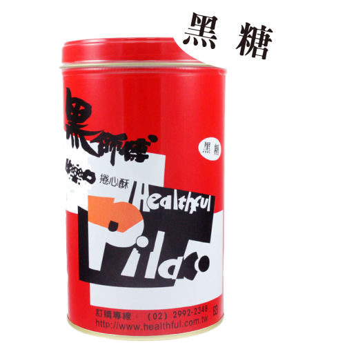 黒師傅 ウエハースロール 黒糖味｜黑師傅捲心酥 黑糖 400g（大容量・缶入り）