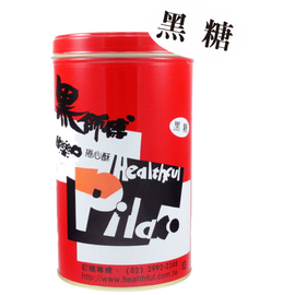 黒師傅 ウエハースロール 黒糖味｜黑師傅捲心酥 黑糖 400g（大容量・缶入り）