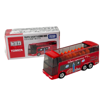 トミカ 台湾限定 台北市2階建て観光バス｜TOMICA 多美小汽車 台北觀光巴士