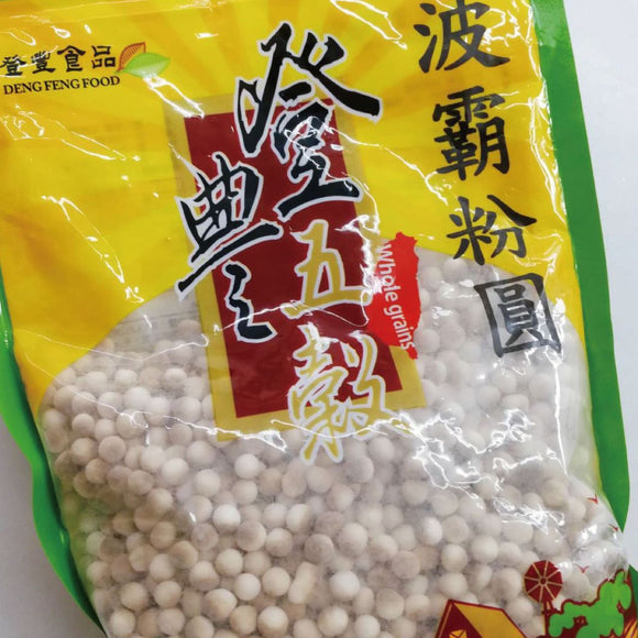 登豊 乾燥タピオカ（乾燥粒タイプ）｜登豐 波霸粉圓（珍珠）｜500g