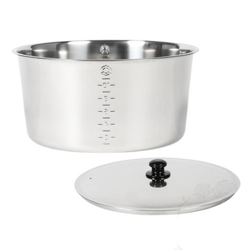 【正規品】大同電鍋 10人前・11人前（Lサイズ）対応 ステンレス製 内鍋 + 内鍋蓋セット｜内鍋 CSUS1079 + 内鍋蓋 C11093S