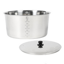 【正規品】大同電鍋 6人前（Mサイズ）対応 ステンレス製 内鍋 + 内鍋蓋セット｜内鍋 CSUS6079 + 内鍋蓋C6093S