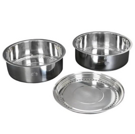 大同電鍋 6人前 Mサイズ 専用 ステンレス蒸し器（せいろ）2層セット TAC S03 - 0