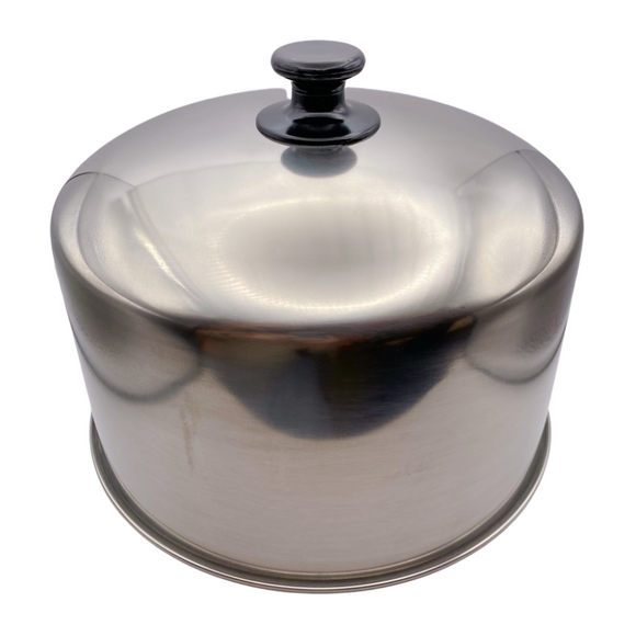 電鍋用ステンレス製 高蓋 Lサイズ｜加高電鍋蓋 (10/11人前・Lサイズ適合)