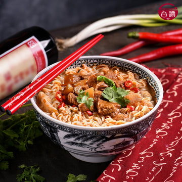 〈3食入〉台酒 老酒煮込麻辣豚肉ラーメン｜台酒 麻辣酒香豚肉麺｜3個パック｜200gx3