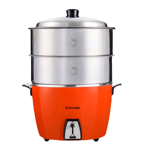 大同電鍋 6人前 Mサイズ 専用 ステンレス蒸し器（せいろ）2層セット TAC S03