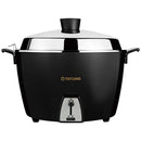 オールステンレス製 大同電鍋 ブラック 黒 10人前 Lサイズ｜TAC-10L-MBK｜曜石黑電鍋