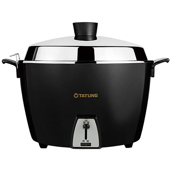 オールステンレス製 大同電鍋 ブラック 黒 10人前 Lサイズ｜TAC-10L-MBK｜曜石黑電鍋