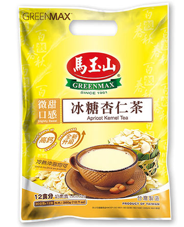 馬玉山 インスタント杏仁茶（アーモンドドリンク）｜冰糖杏仁茶 360g（1パック30g × 12パック入）