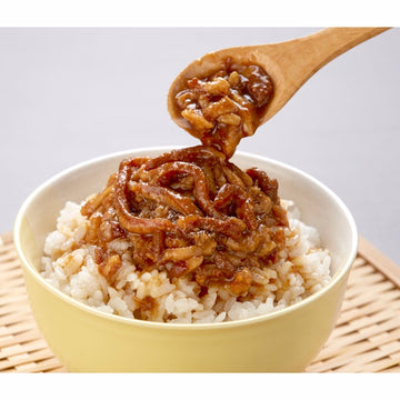 台湾ルーロー飯名店 鬍鬚張（ひげちょう） ルーロー飯（魯肉飯）レトルトパック｜黃金粹魯 6人前 252g