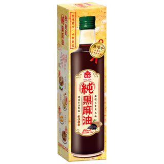 義美 IMEI 100% 無添加 台湾 黒ごま油｜義美 100% 純黑麻油｜500