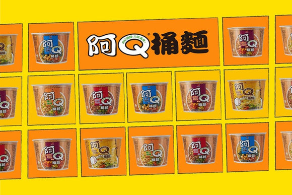 統一 阿Ｑ カップヌードル スパイシービーフ風味｜統一 阿Ｑ桶麵 紅椒牛肉 101gx3