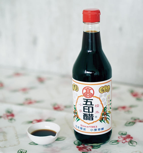 高印 五印醋 ウーイン黒酢 台湾の黒酢 520ml