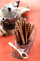 黒師傅 ウエハースロール コーヒー味｜黑師傅捲心酥 咖啡 400g（大容量・缶入り）