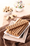 黒師傅 ウエハースロール ピーナッツ味｜黑師傅捲心酥 花生 400g（大容量・缶入り）