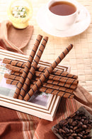 黒師傅 ウエハースロール コーヒー味｜黑師傅捲心酥 咖啡 400g（大容量・缶入り）