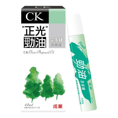 台湾万能オイル 正光 勁油 森の香り スティックロールタイプ｜正光勁油 芬多精 12ml