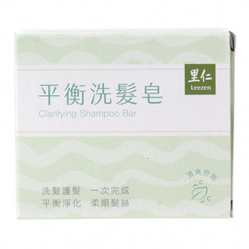 里仁 Leezen バランス シャンプー石けん｜平衡洗髮皂 80g