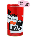 黒師傅 ウエハースロール いちご味｜黑師傅捲心酥 草莓 400g（大容量・缶入り）