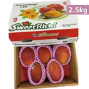 【期間限定予約販売・送料無料】最高級 ３Lサイズ以上超大玉指定！ 台湾マンゴー（愛文芒果） 2.5kg箱 5玉〜7玉