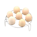 電鍋便利道具 ステンレス製 卵蒸しスタンド｜卵蒸し器｜蒸しラック｜不鏽鋼蒸蛋架