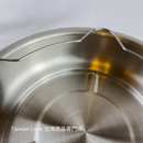 316ステンレス製 手提蒸皿 重ね鍋 手提蒸盤 22cm（浅いタイプ/深いタイプ）