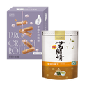 〈台湾茶・スイーツセット〉盛香珍 濃厚クランチロール ＋ リプトン台湾茶セット（自由に組み合わせ可能）