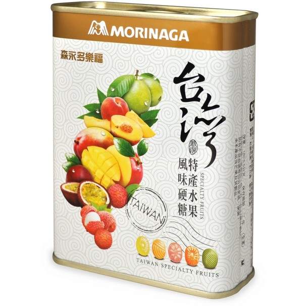台湾森永 ミックスドロップ サクマドロップ 台湾特産フルーツ｜多楽福水果糖 台灣特產水果 180g