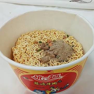 統一 ネギ焼き牛肉風味麺 辣味蔥燒牛肉麵｜5個パック｜90gx5