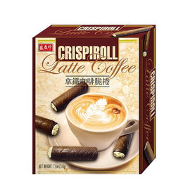 台湾盛香珍 濃厚クランチロール コーヒー味｜拿鐵咖啡脆捲 210g（個包装）